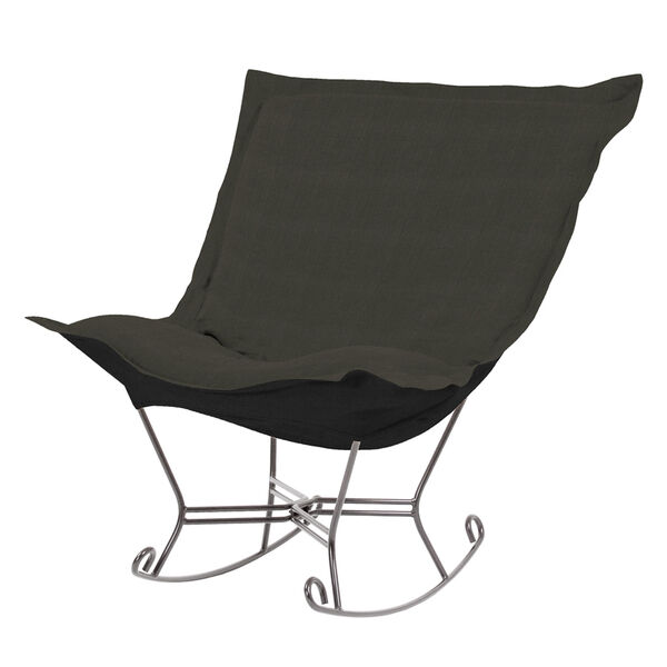 Sterling Charcoal Puff Rocker with Titanium Frame, image 1