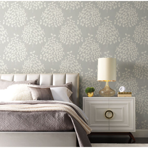Candice Olson Modern Nature 2nd Edition Pearl Gray Tender Wallpaper, image 5