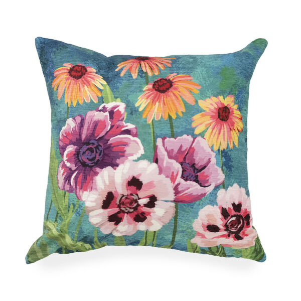 Illusions Multicolor Liora Manne Dream Garden Indoor-Outdoor Pillow, image 1
