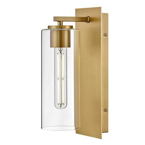 Lane Lacquered Brass LED Wall Sconce, image 1