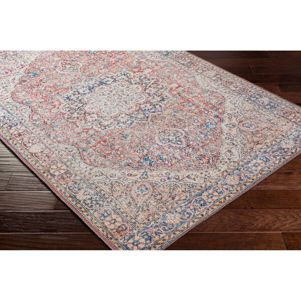 Colin Pink, Beige and Tan Runner: 2 Ft. 7 In. x 7 Ft. 3 In. Area Rug, image 3