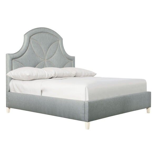 Silken Pearl Calista Upholstered King Bed, image 1