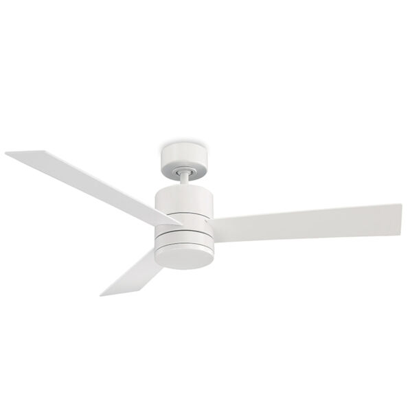 Axis Matte White 52-Inch 3000K LED Downrod Ceiling Fans, image 2