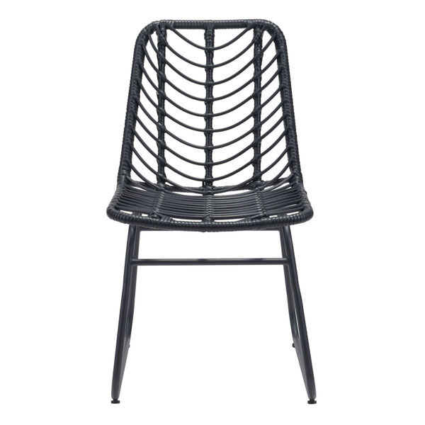 Laporte Black Dining Chair, Set of Two, image 4