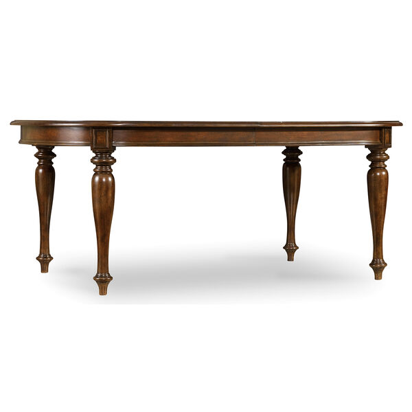 Leesburg Leg Table with Two 18-Inch Leaves, image 1