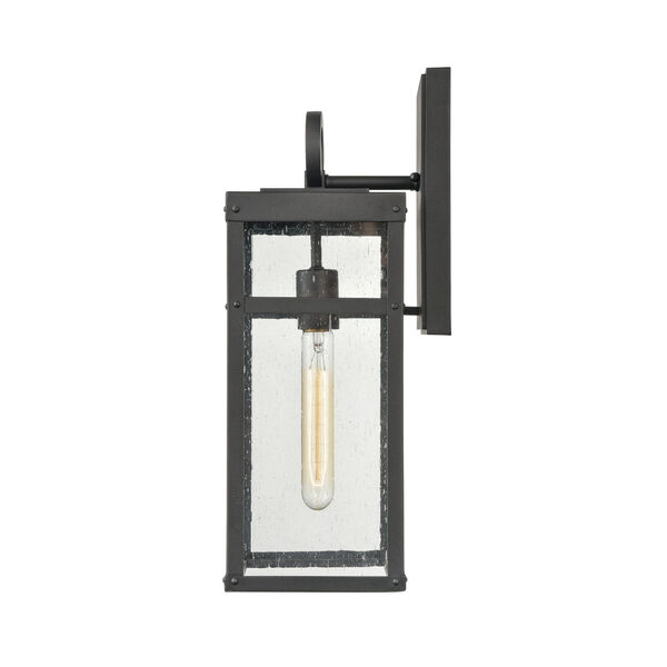 Dalton Textured Black Six-Inch One-Light Outdoor Wall Sconce, image 4