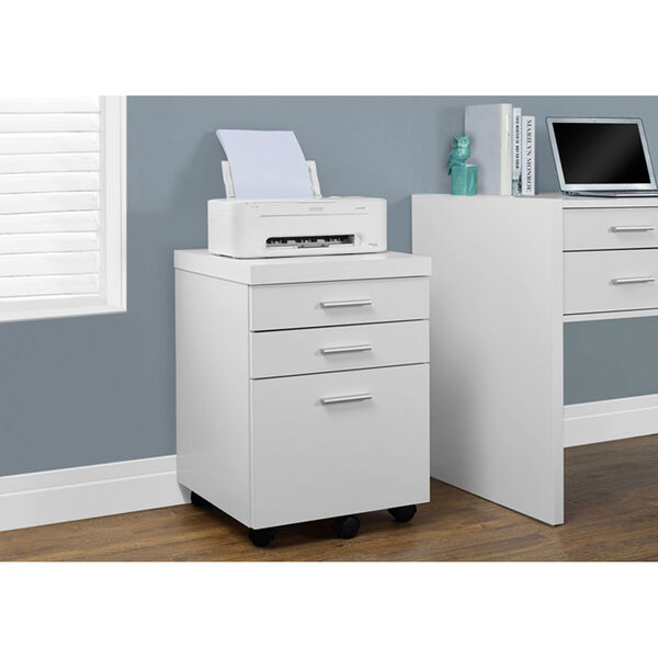 White File Cabinet, image 1