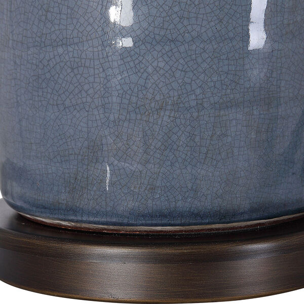 Vicente Slate Blue One-Light Table Lamp, image 5