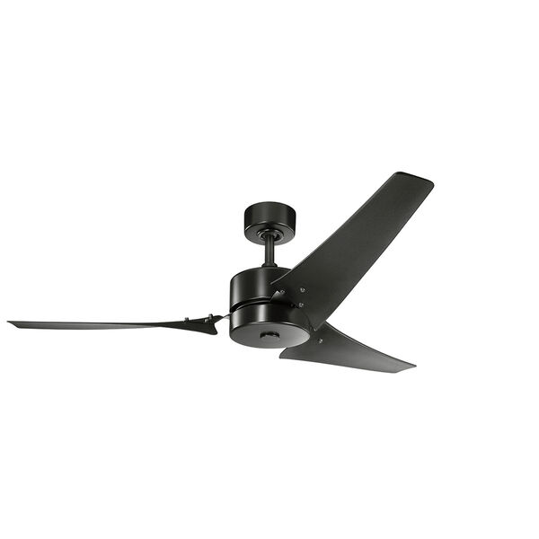Motu Satin Black 60-Inch Ceiling Fan, image 1