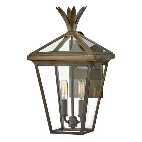 Palma Burnished Bronze Two-Light Outdoor Wall Mount, image 1