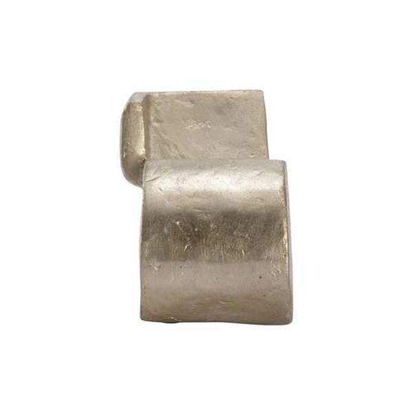 Metallic Silver Misquote Sculpture, image 3