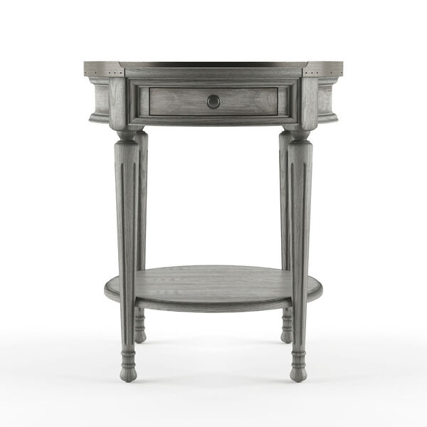 Masterpiece Sampson Powder Gray Accent Table, image 2