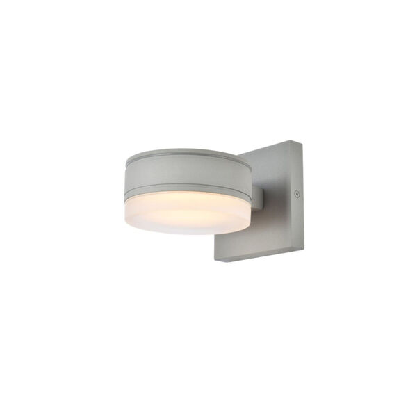 Raine Silver Eight-Light LED Outdoor Wall Sconce, image 2