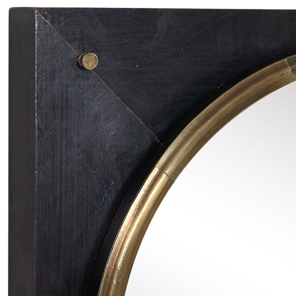 Tobiah Solid Wood Square Mirror, image 3