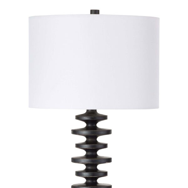 LA Modern Ebony 34-Inch One-Light Table Lamp, image 2