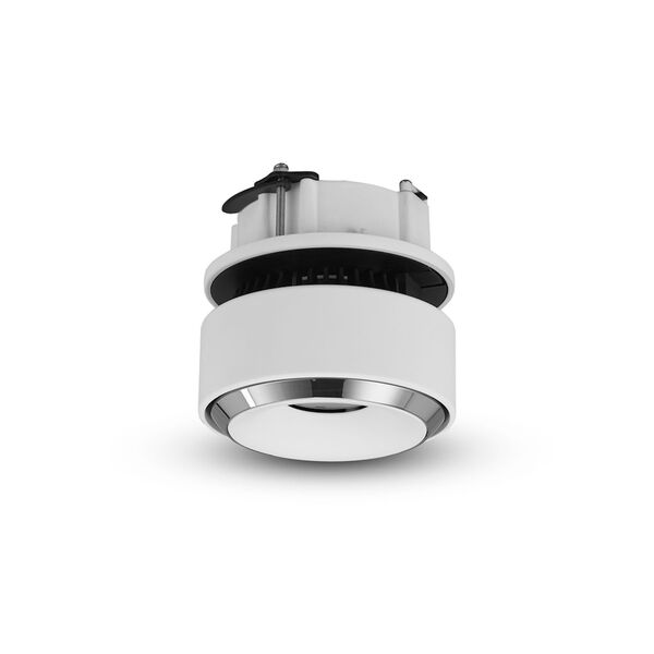 Orbit White Adjustable LED Flush Mount, image 1
