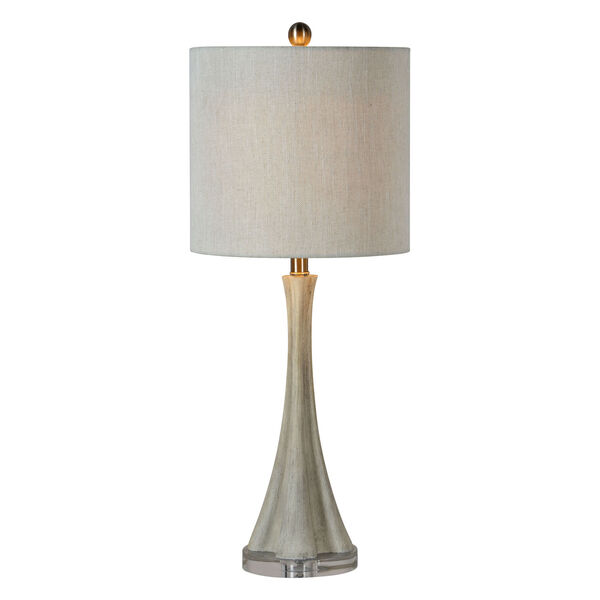 Callie Weathered Light Gray One-Light 31-Inch Table Lamp Set of Two, image 1