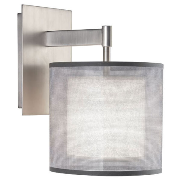 Saturnia Stainless Steel One-Light Sconce, image 1