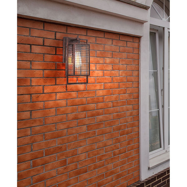 Garraux Rust Nine-Inch One-Light Wall Sconce, image 2