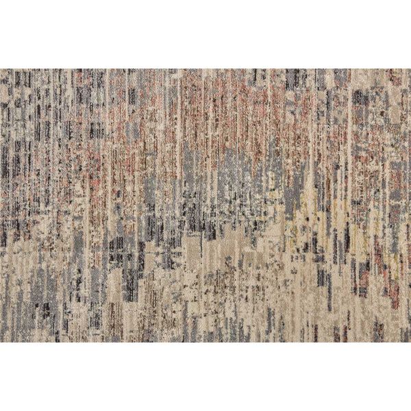 Grayson Bohemian Eclectic Abstract Gray Tan Red Area Rug, image 6