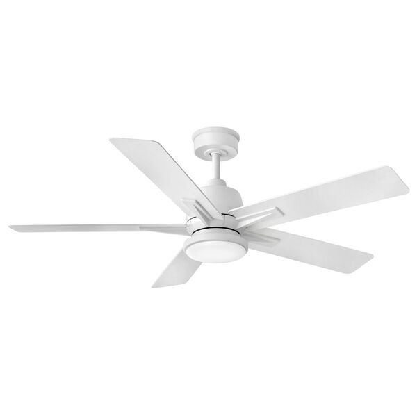 Alta Matte White 52-Inch LED Ceiling Fan, image 3