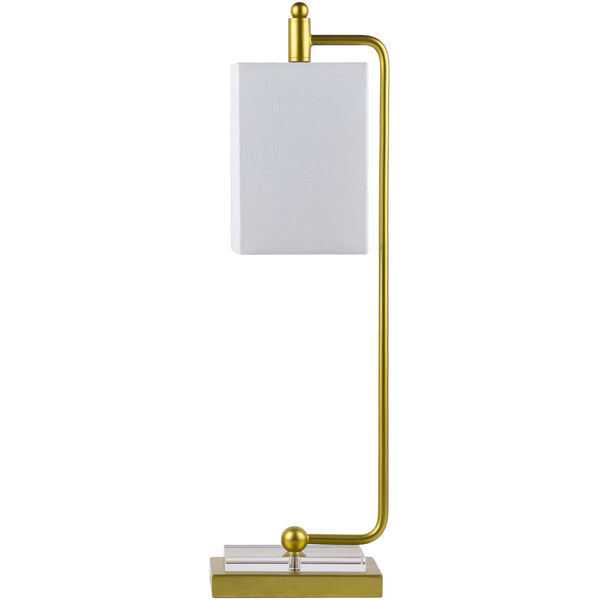 Delp Gold and White Table Lamp, image 1