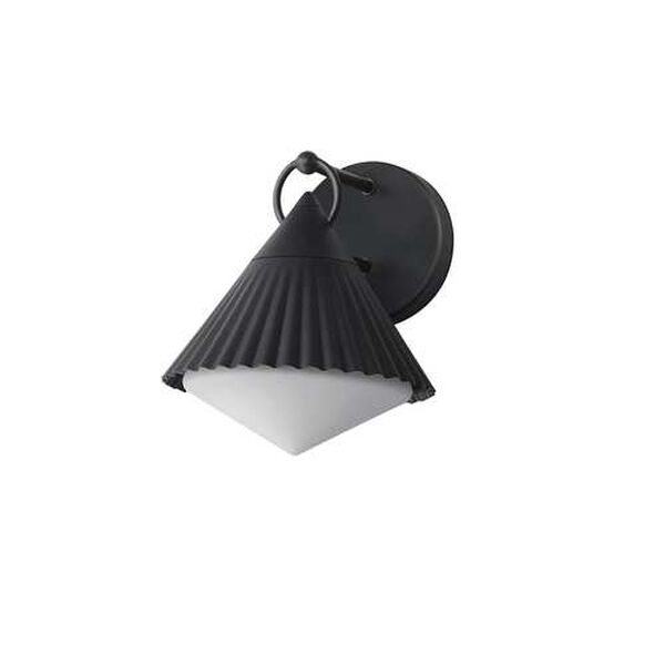 Odette Black 10-Inch One-Light Outdoor Wall Sconce, image 1