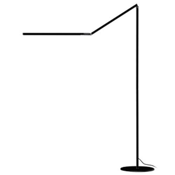 Z-Bar Black LED Floor Lamp - Warm Light, image 1