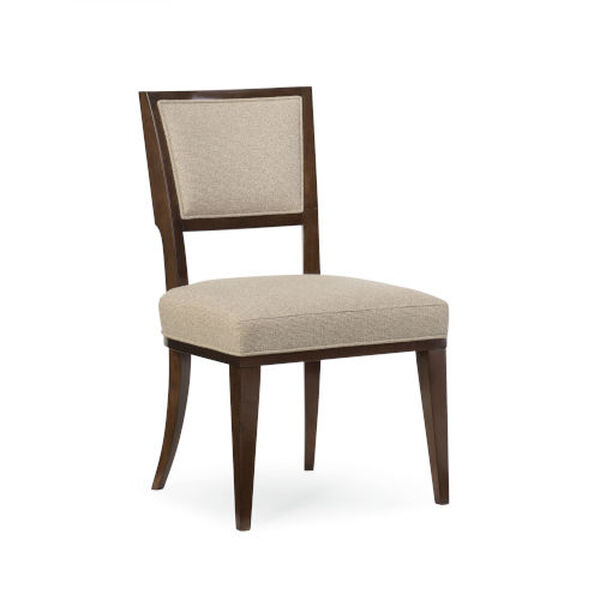 Modern Streamline Beige Moderne Side Dining Chair, image 1