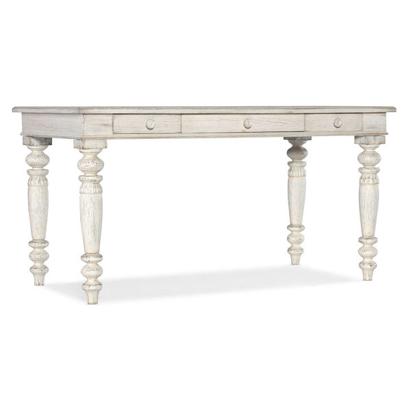 Traditions Soft White Writing Desk, image 1