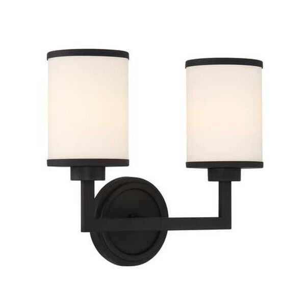 Bryant Black Forged Two-Light Wall Sconce, image 4