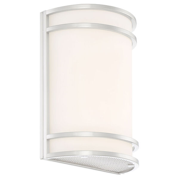 Lola Brushed Steel One-Light Wall Sconce, image 4