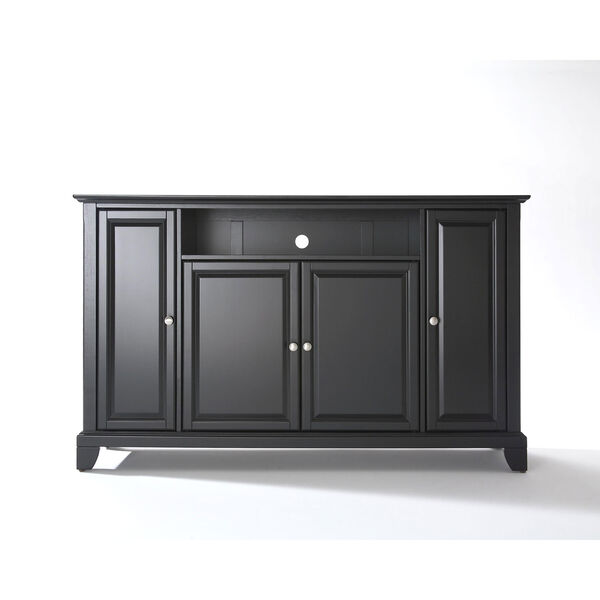 LaFayette 60-Inch TV Stand in Black Finish, image 1