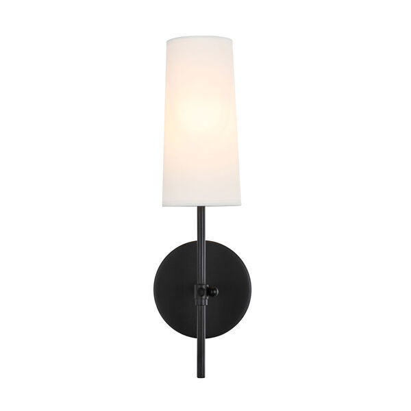 Mel Black Five-Inch One-Light Wall Sconce, image 1