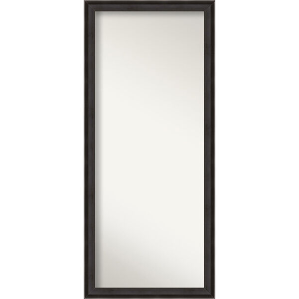Allure Charcoal 28-Inch Floor Mirror, image 1