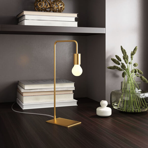 Martia Copper One-Light Desk Lamp, image 2