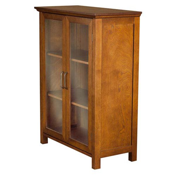 Avery Oak Floor Cabinet with Two-Doors, image 5