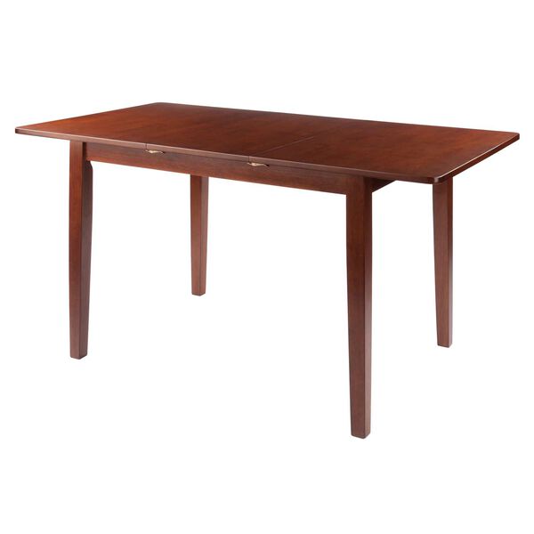 Darren Walnut Dining Table with Extension Top, image 1