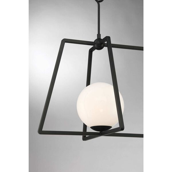 Stratus Oil Rubbed Bronze Two-Light Integrated LED Chandelier, image 4