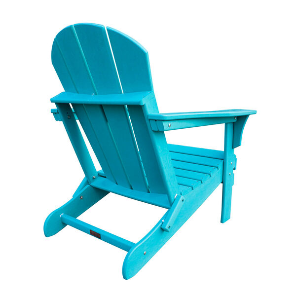 Adirondacks Teal Outdoor Adirondack Chair, image 2