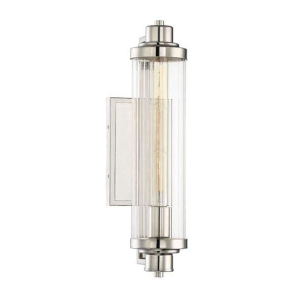 Essex Polished Nickel Five-Inch One-Light Wall Sconce, image 3