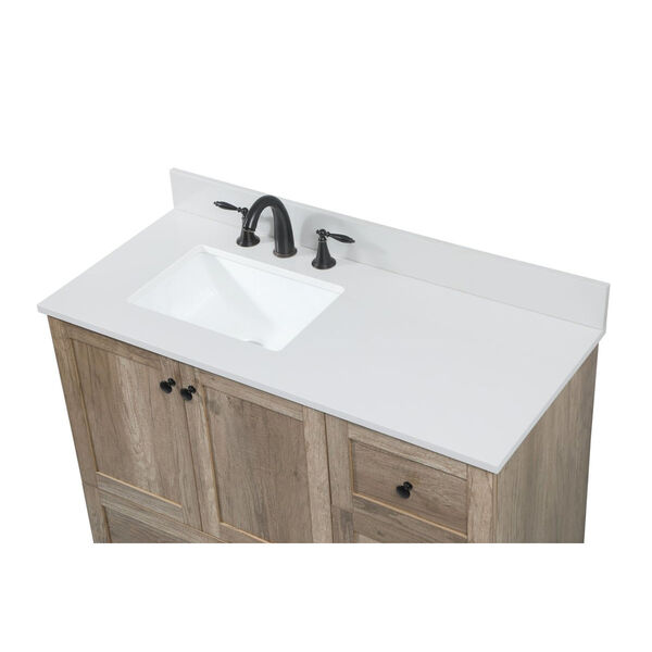 Soma Natural Oak 42-Inch Single Bathroom Vanity, image 3