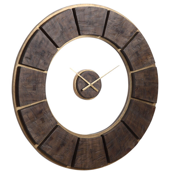 Kerensa Wood 40-Inch Wall Clock, image 6