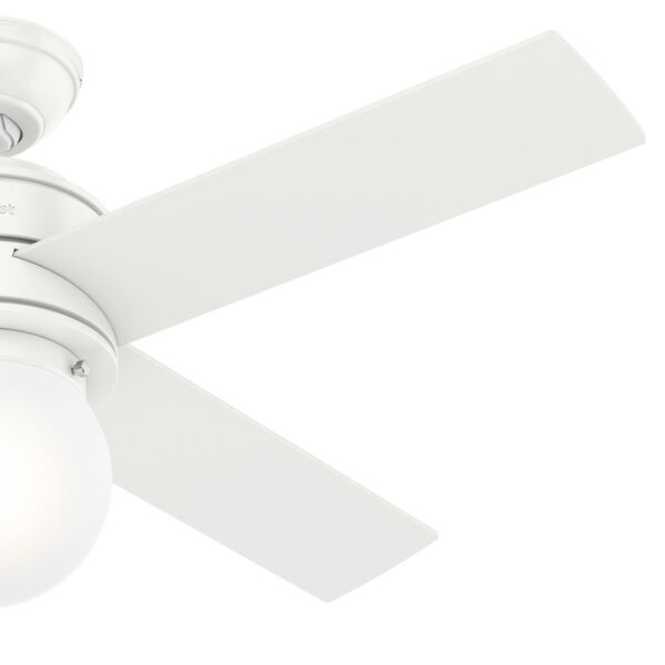 Hepburn Matte White 44-Inch LED Ceiling Fan, image 5