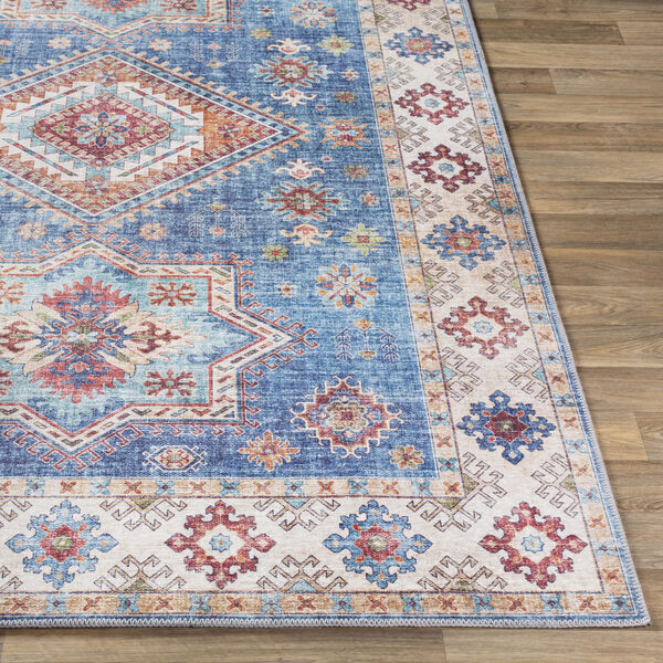 Iris Blue Rectangle 3 Ft. 6 In. x 5 Ft. 6 In. Rug, image 3