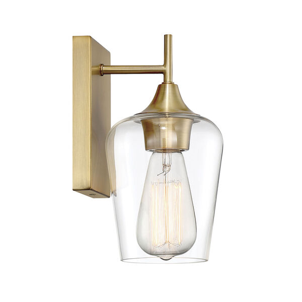 Octave Warm Brass One-Light Wall Sconce, image 5