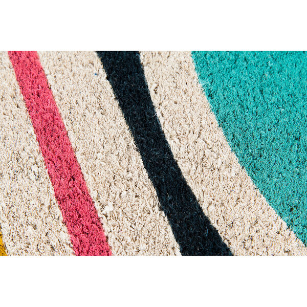 Aloha Hello Multicolor Rectangular: 1 Ft. 6 In. x 2 Ft. 6 In. Rug, image 3