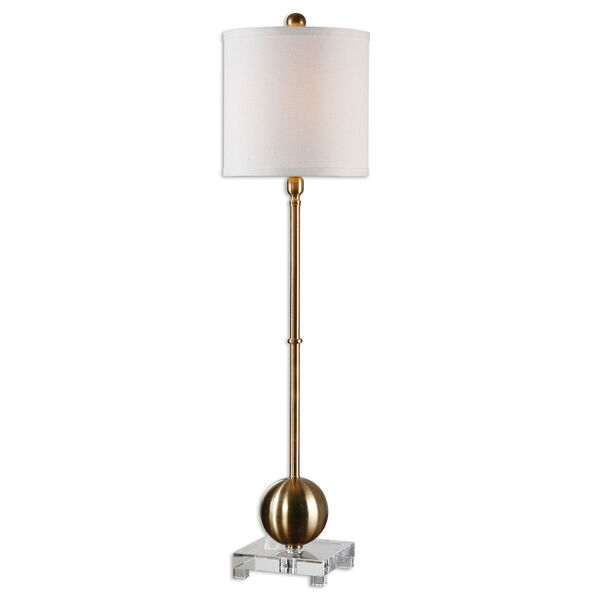 Laton Brass One-Light Buffet Lamp, image 1