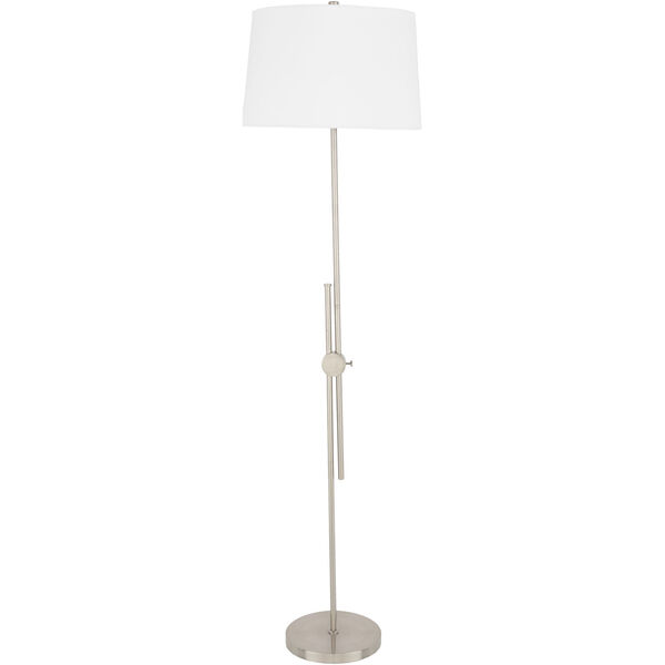 Jace Nickel One-Light Floor Lamp, image 1