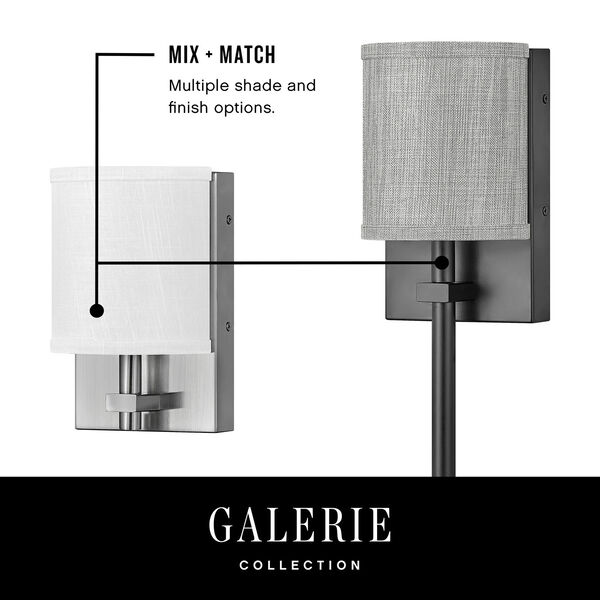 Avenue Heritage Brass One-Light LED Wall Sconce with White Acrylic Shade, image 5